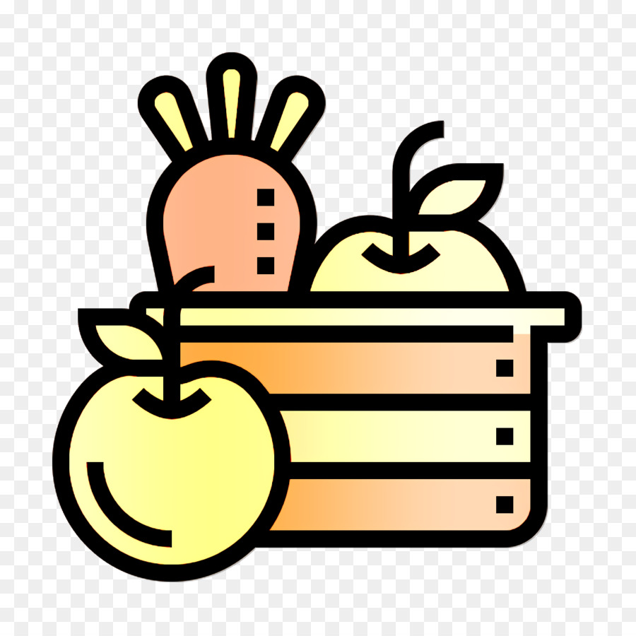 Erntesymbol Fruchtsymbol Smart Farm-Symbol - 