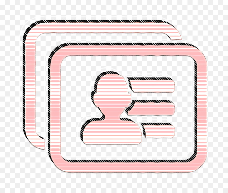 Visitenkartensymbol Kontaktsymbol Geschäftssymbol - 