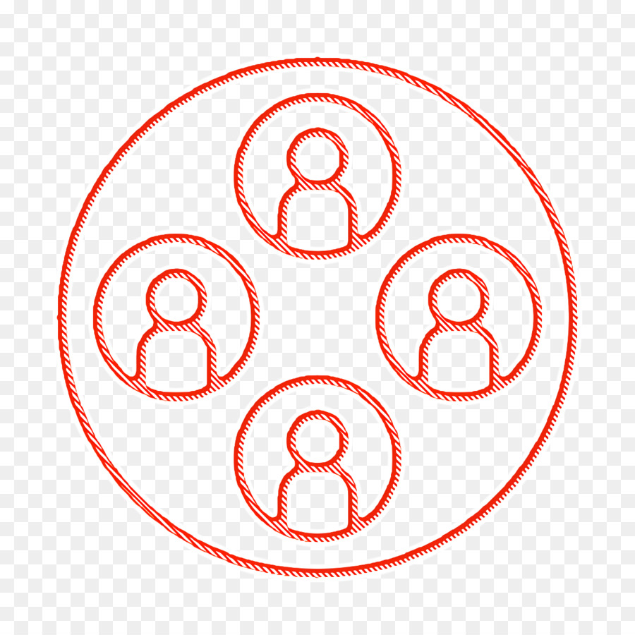 Öffentliches Symbol Community-Symbol Knowledge Management-Symbol - 