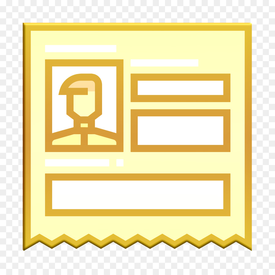 Icona File e documenti Icona ID Icona modulo di registrazione - 