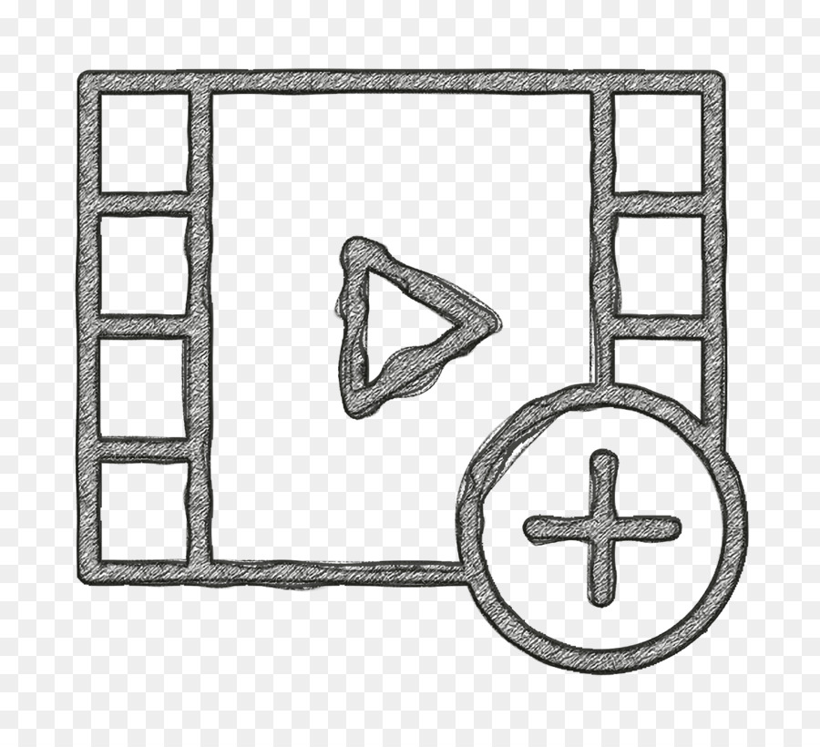 Video Player Symbol Interaktionsset Symbol Filmsymbol - 