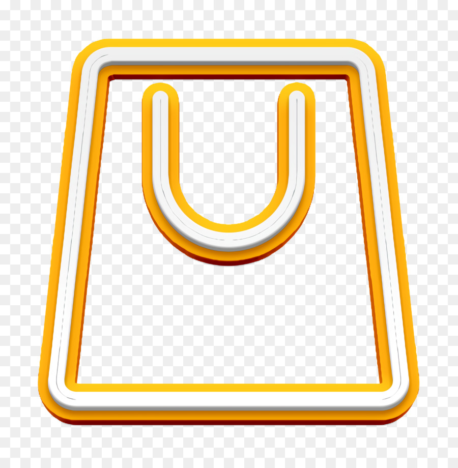 Geschäfts- und Handelssymbol Taschensymbol Einkaufstaschensymbol - 