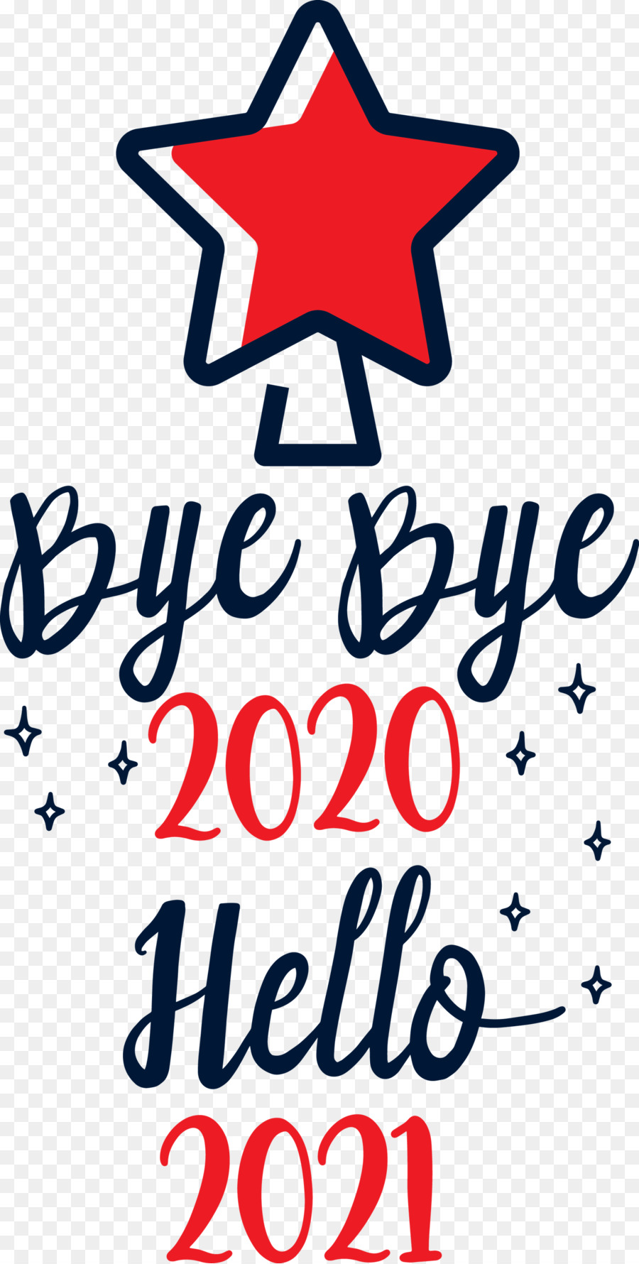 Hello 2021 Year Bye bye 2020 Year - 