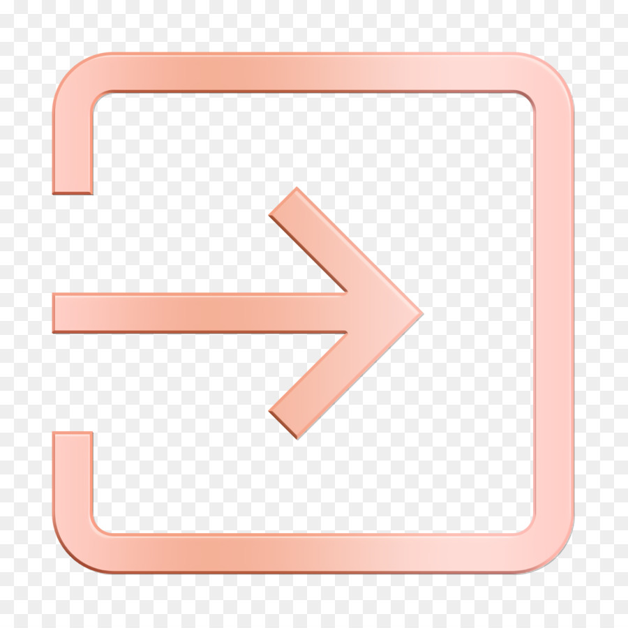 Arrow icon Log in icon UI Interface icon
