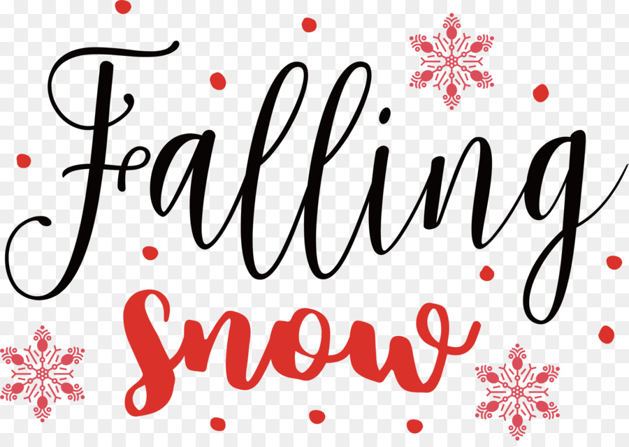 Fallende Schneeflocke fallender Schnee Winter - 