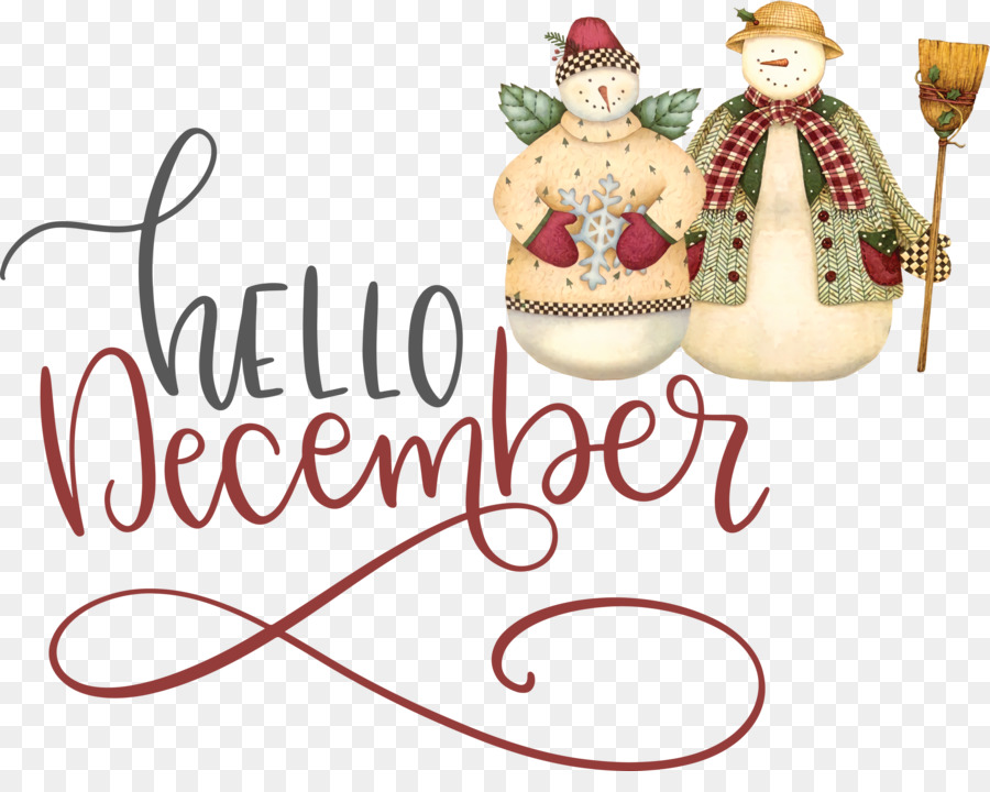 Hallo Dezember Winter Dezember - 