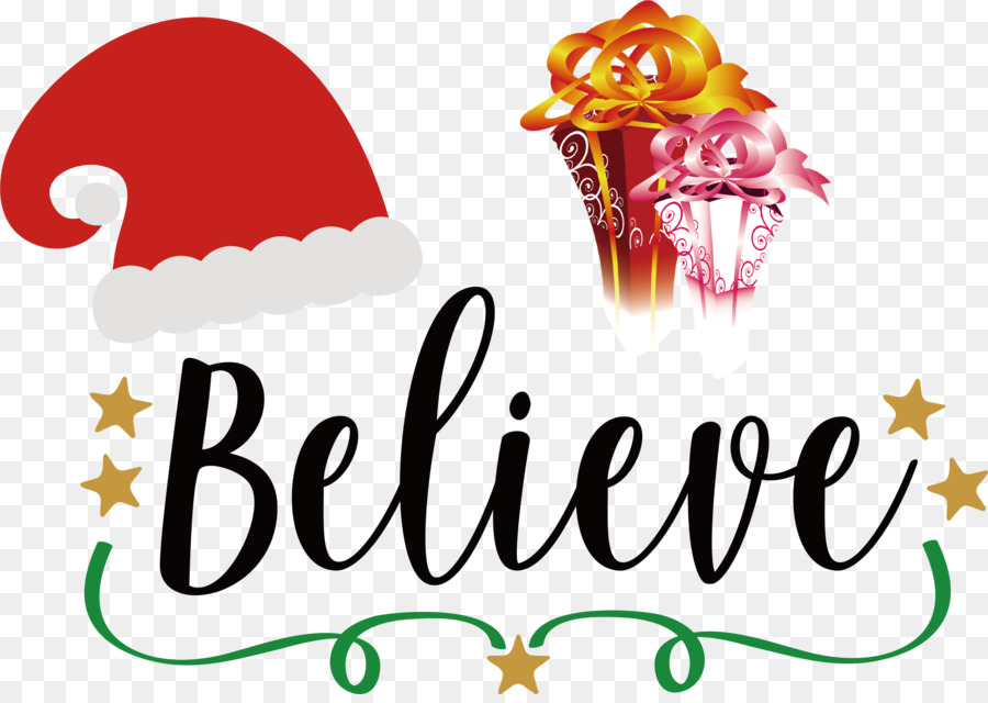 Believe Santa Christmas Winter