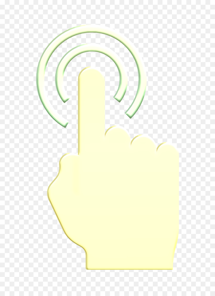 Tap icon Finger icon Hands and gestures icon