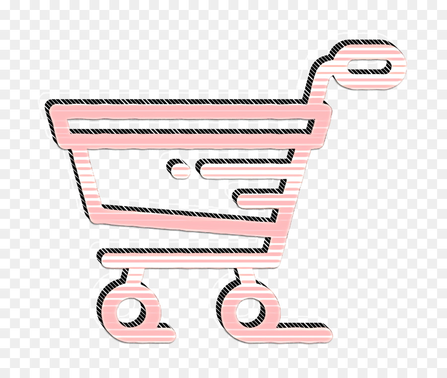 Warenkorbsymbol Einkaufssymbol Supermarktsymbol - 