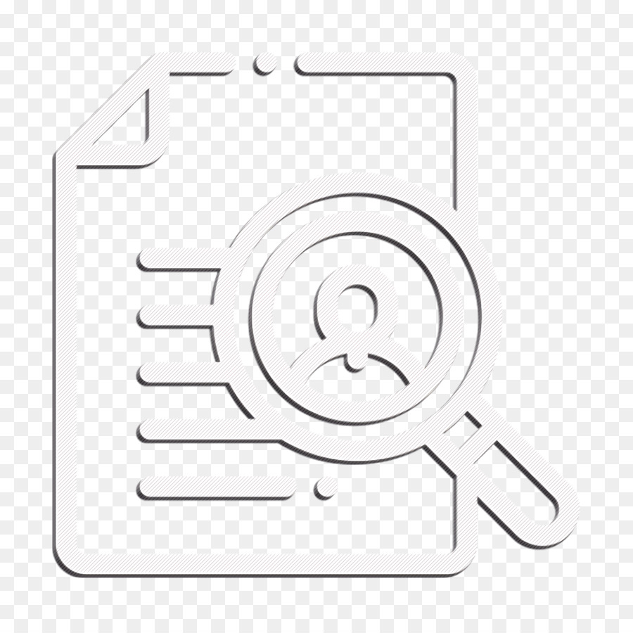 Job Promotion icon Magnifying glass icon Curriculum icon