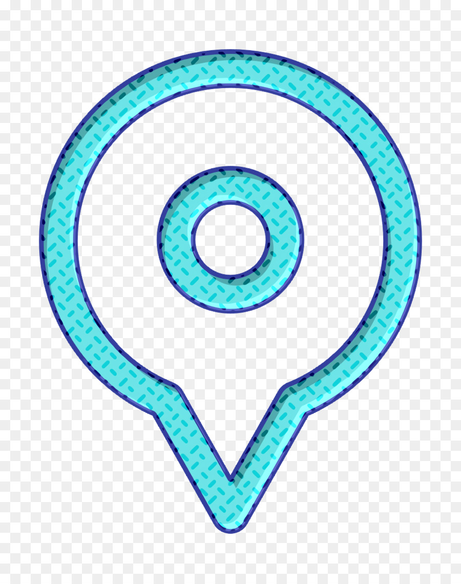 Allgemeines UI-Symbol Pin-Symbol Positionszeigersymbol - 