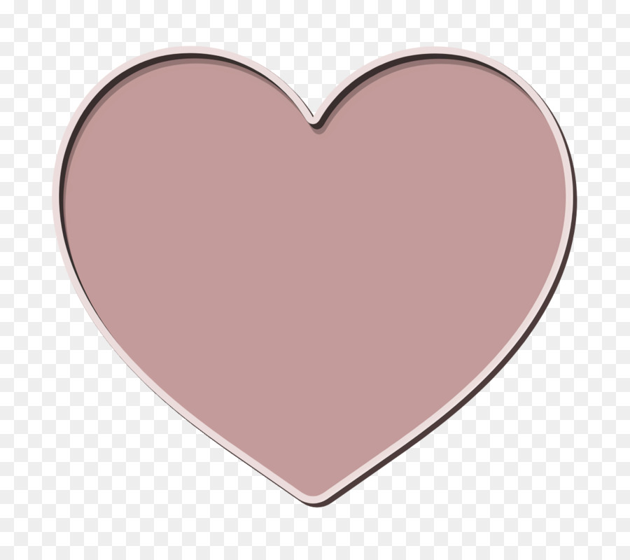 Interfaccia e icona web Come l'icona di forme dell'icona del cuore pieno - 