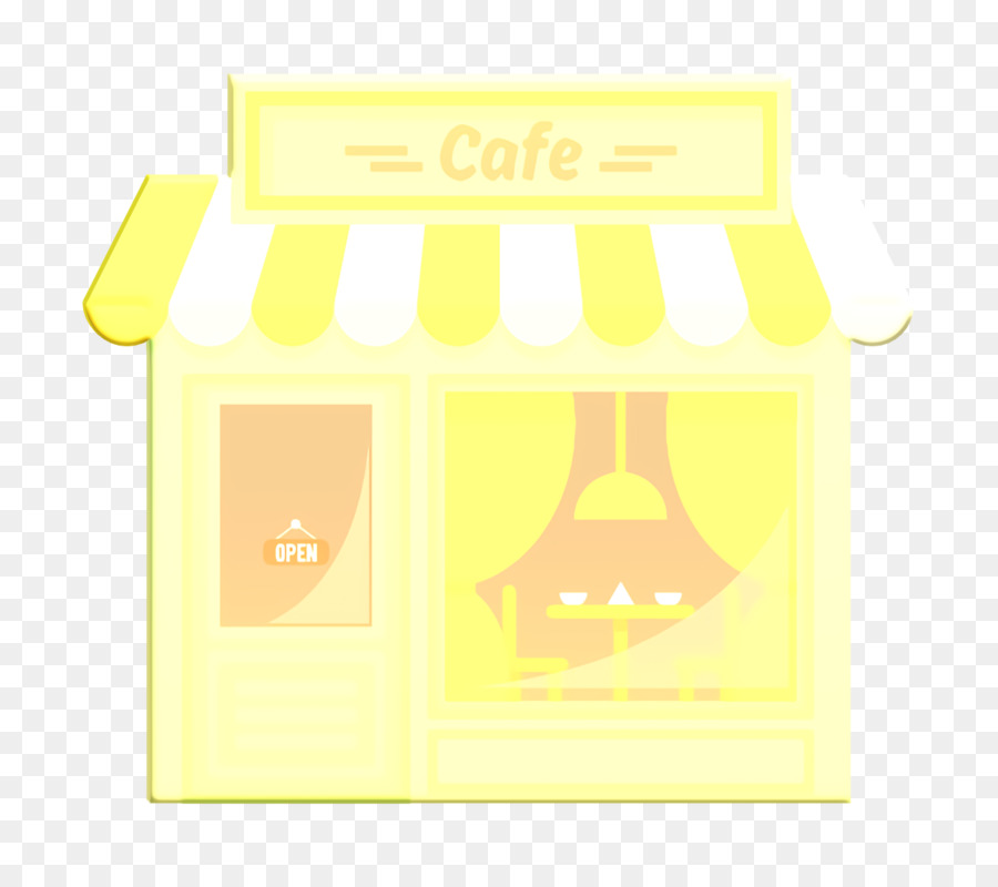 Cafe Symbol Gebäude Symbol Gebäude Symbol - 
