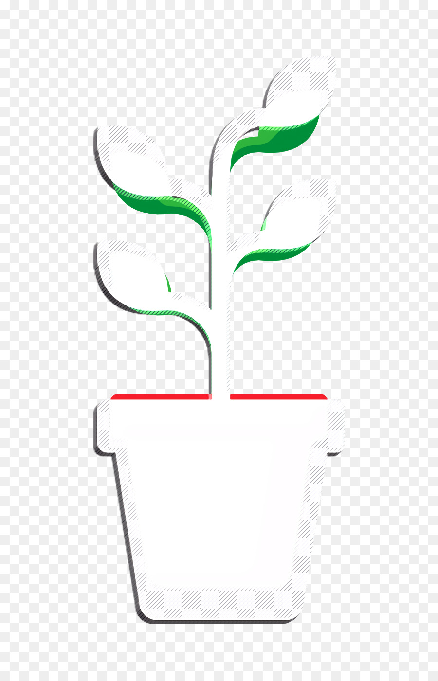 Pflanzensymbol Home Elements-Symbol - 