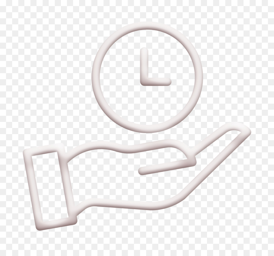 Hand icon Time Management icon Save time icon