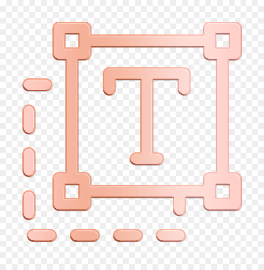 Grafikdesign-Symbol Textwerkzeug-Symbol Text-Symbol - 