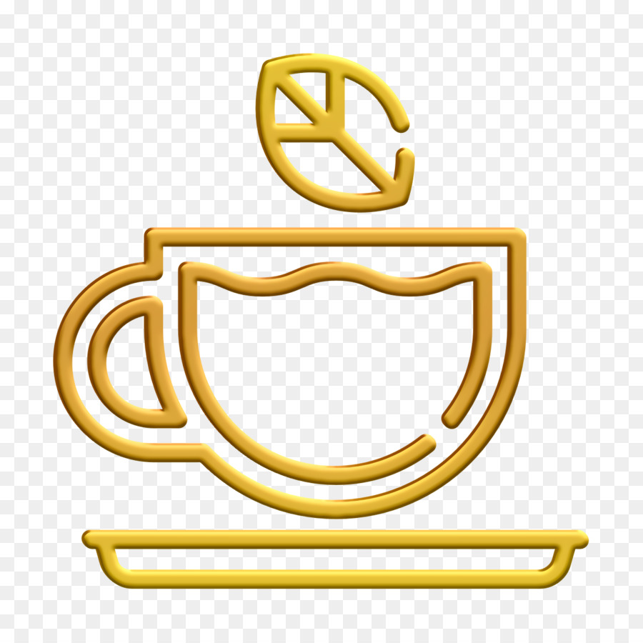 Icona della tazza di tè Icona della caffetteria Icona dell'alimento - 