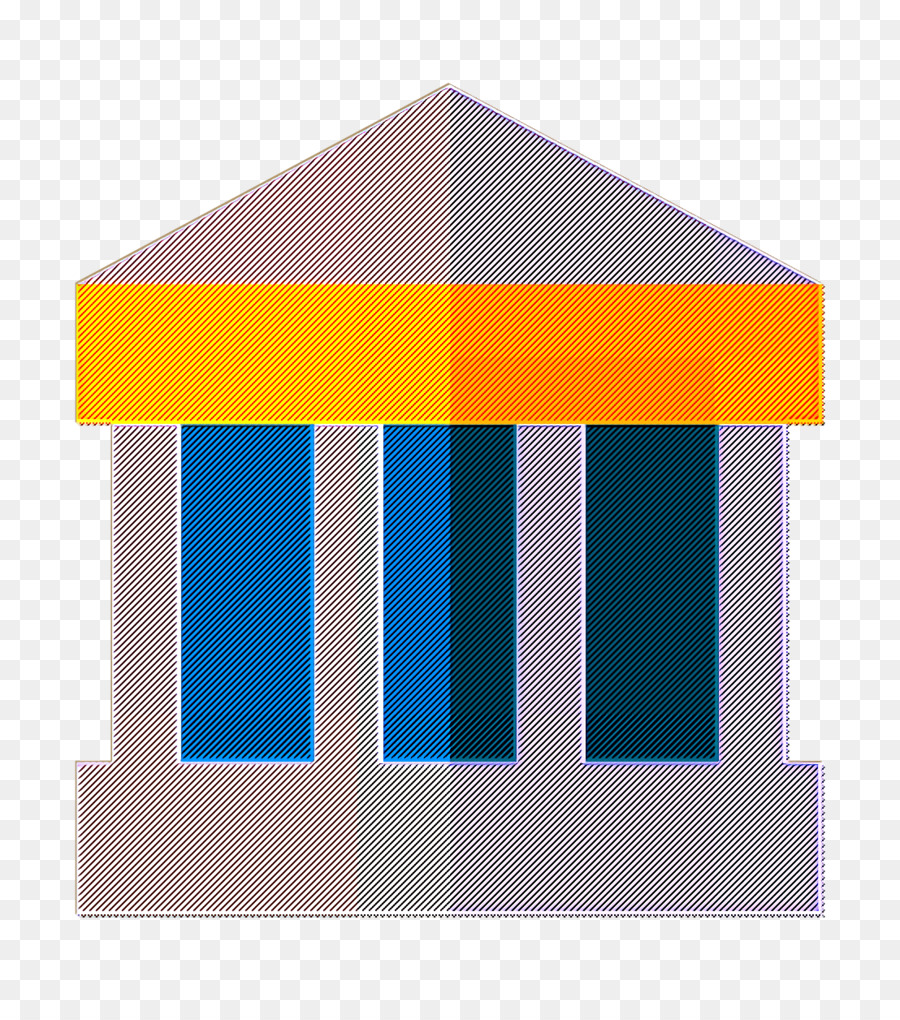 Bankikone Geschäftssymbol Museumssymbol - 