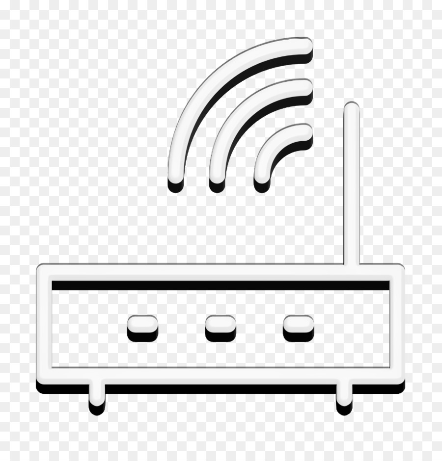 Icona SEO e Marketing Icona del router - 