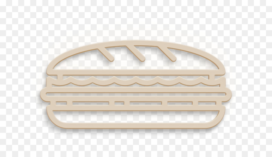 Fast-Food-Symbol Brotsymbol Sandwich-Symbol - 