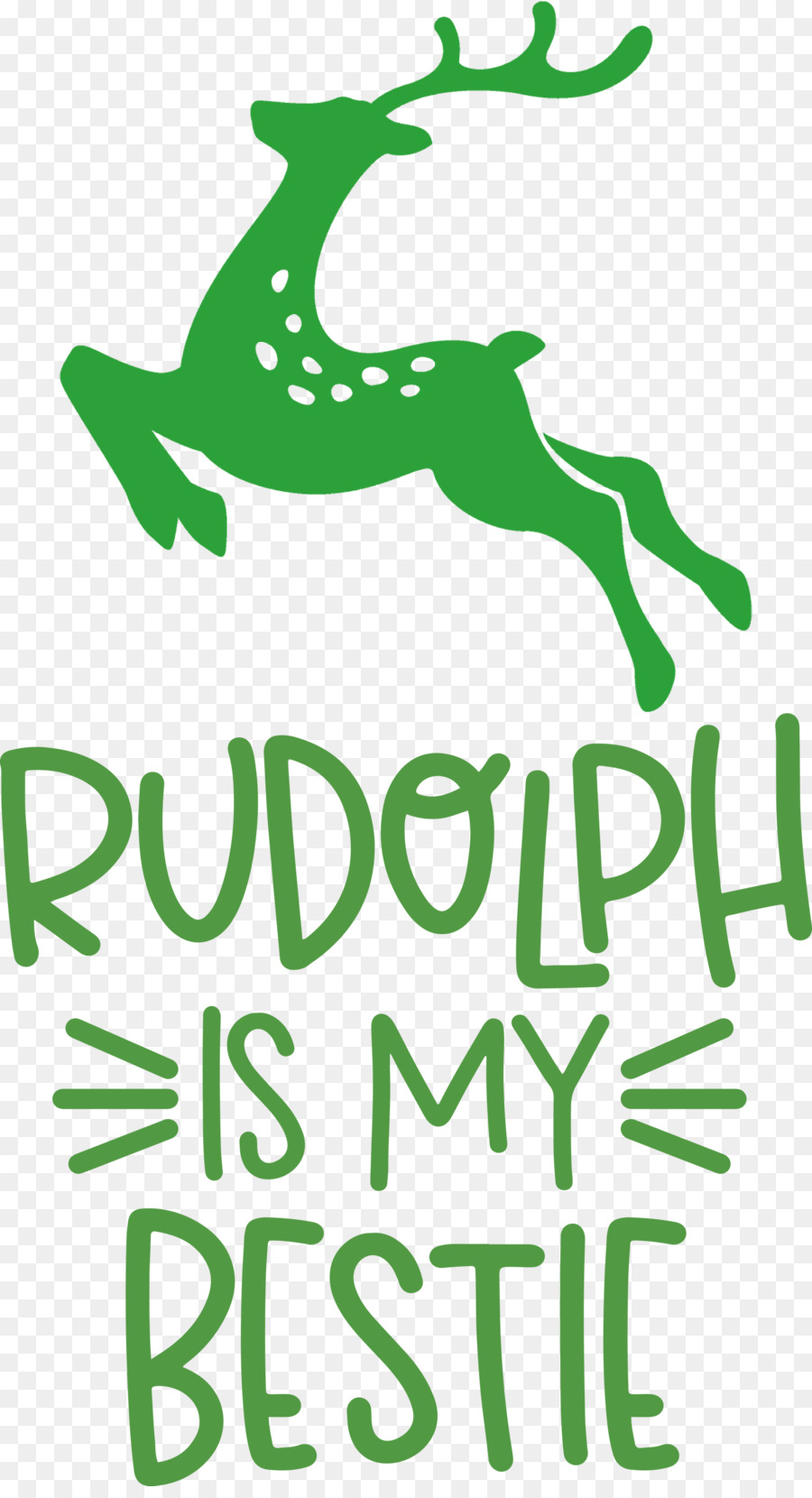 Rudolph è il mio bestie Rudolph Deer - 