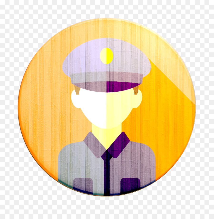 Icona di avatar di professione Icona di poliziotto - 