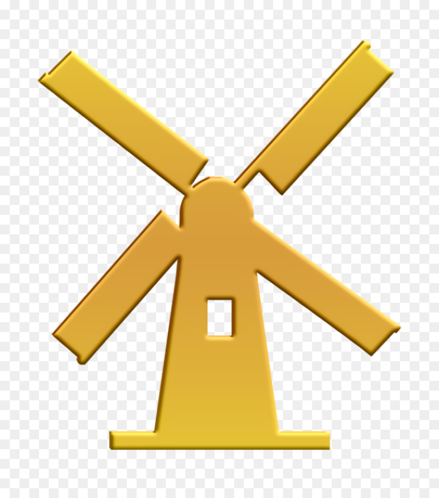 Netherlands windmill icon Monuments icon Wind icon