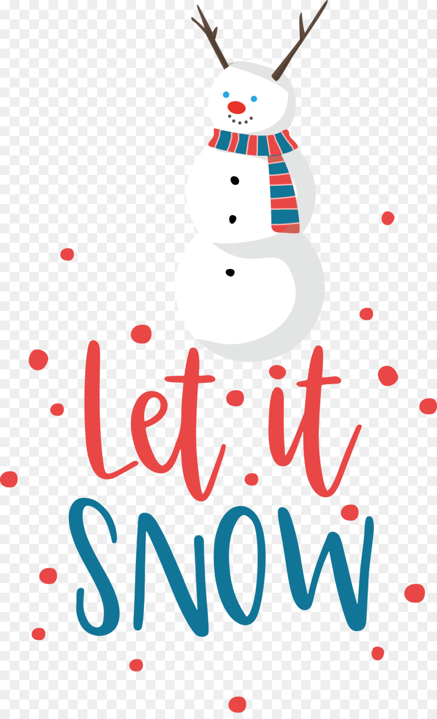 Let it Snow Snow Snowflake