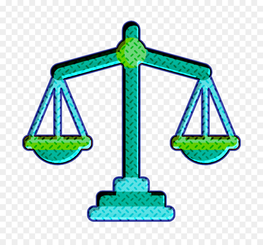 Gleichheitssymbol Gesetzesikone Friedens- und Menschenrechtssymbol - 