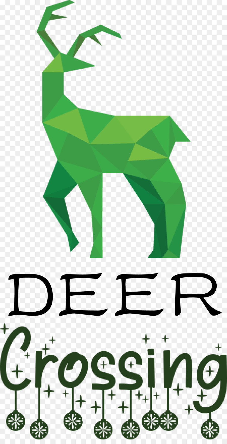 Deer Crossing Deer