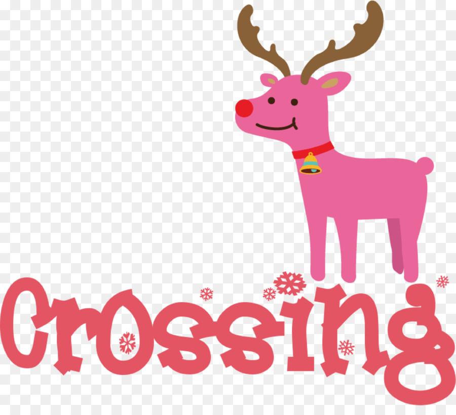 Deer Crossing Deer