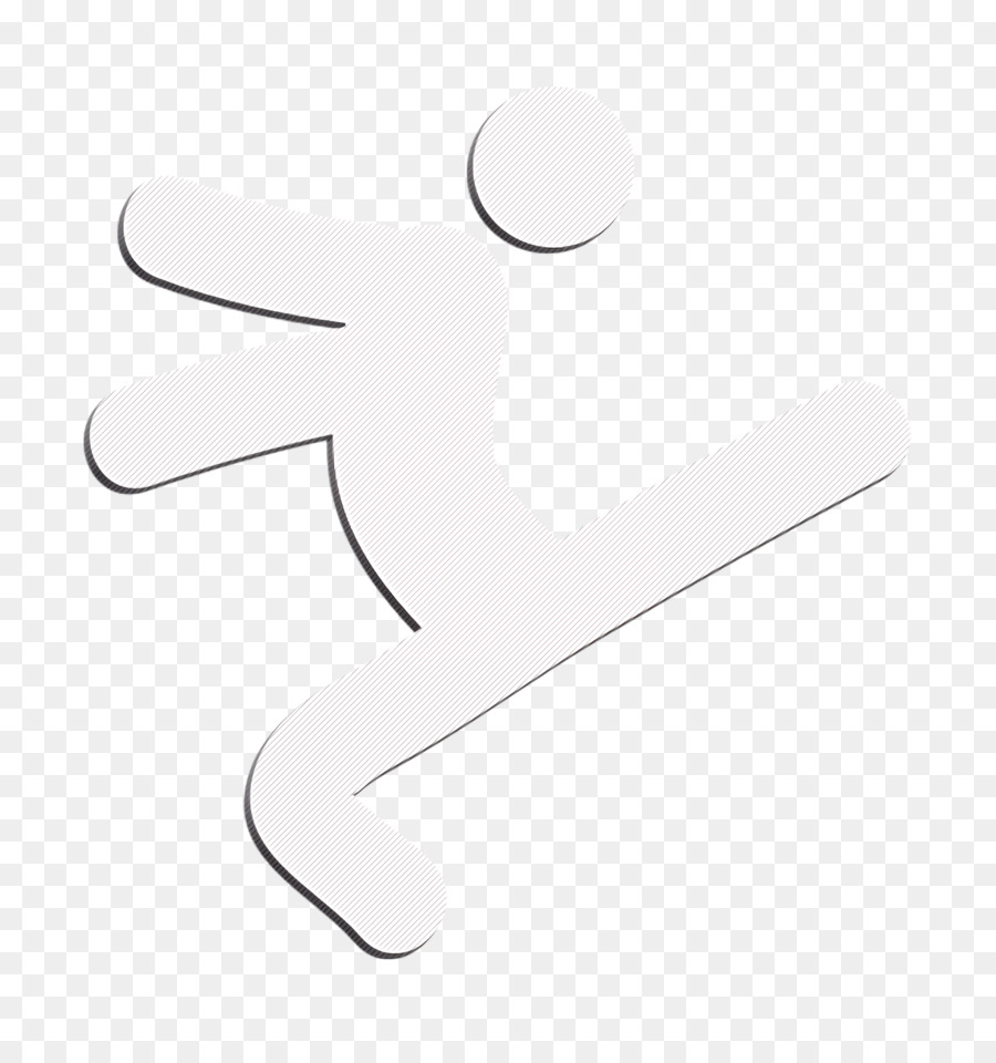 Dancer motion icon Jump icon Humans 2 icon