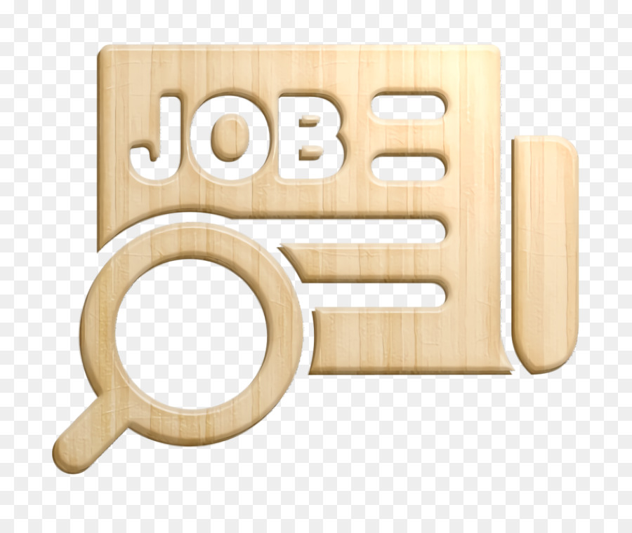 Job search in newspapers icon interface icon Job search icon