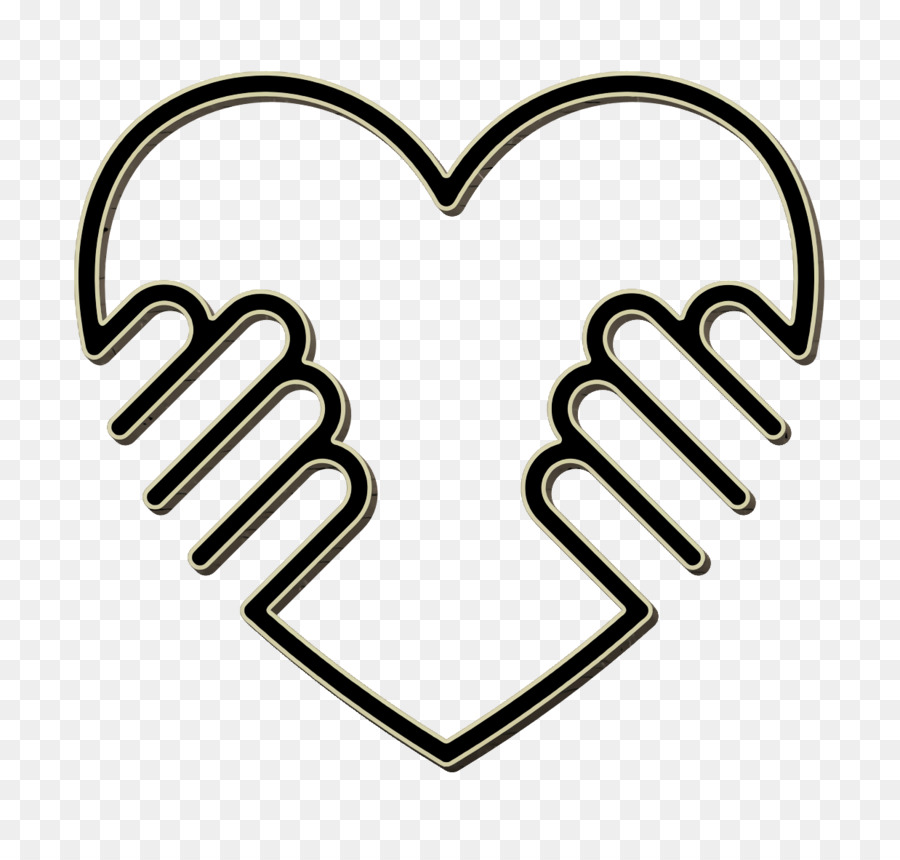 Wohltätigkeitssymbol Herzsymbol Solidaritätssymbol - 