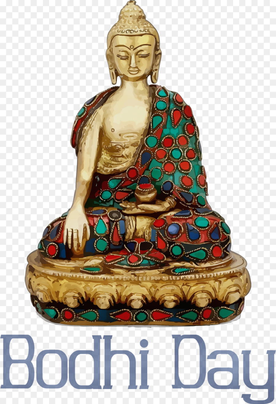Figurina Bhaisajyaguru della statua di meditazione di Buddha Rupa - 