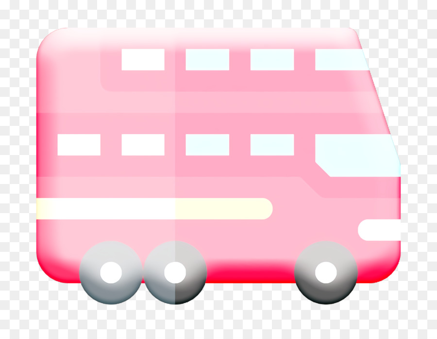 Doppeldeckersymbol Symbol für öffentliche Verkehrsmittel Bussymbol - 