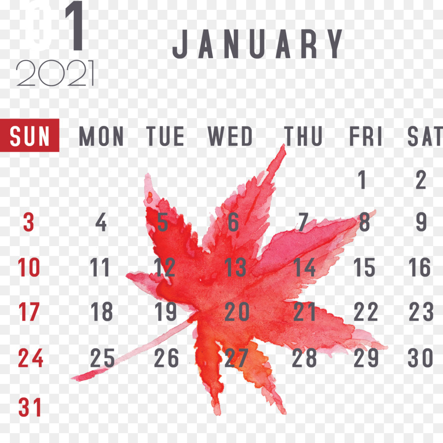 Gennaio Gennaio 2021 Calendari stampabili Calendario di gennaio - 