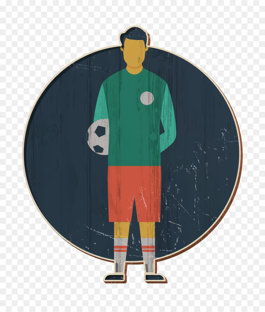 Fußballspieler-Symbol Berufssymbol - 