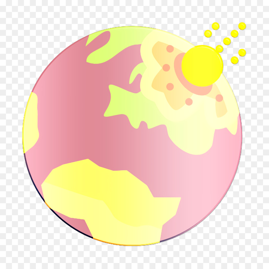 Space icon Planet earth icon