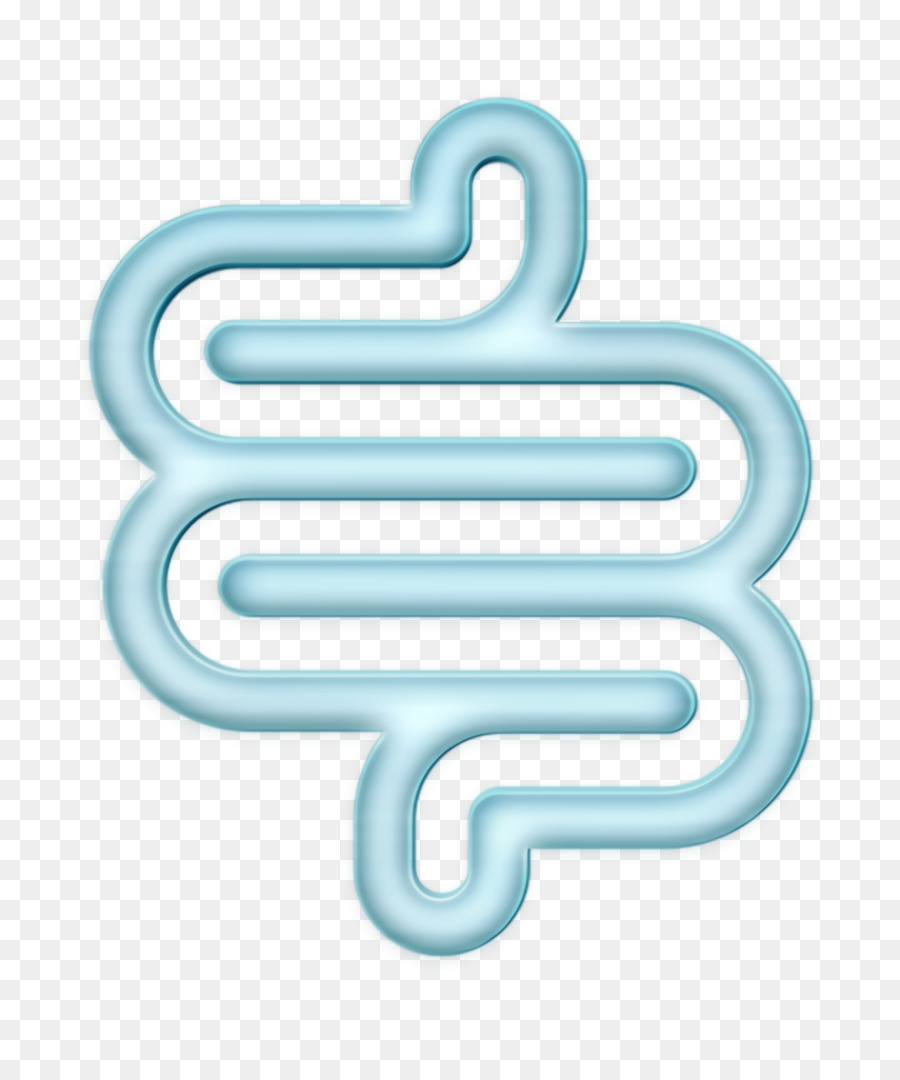Minimales Krankenhaussymbol Darmsymbol Medizinisches Symbol - 
