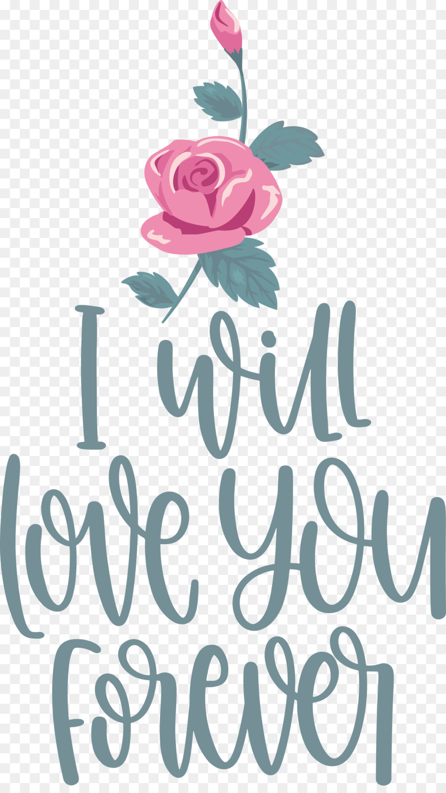 Ich liebe dich für immer Valentinstag Valentinstag Zitat - 