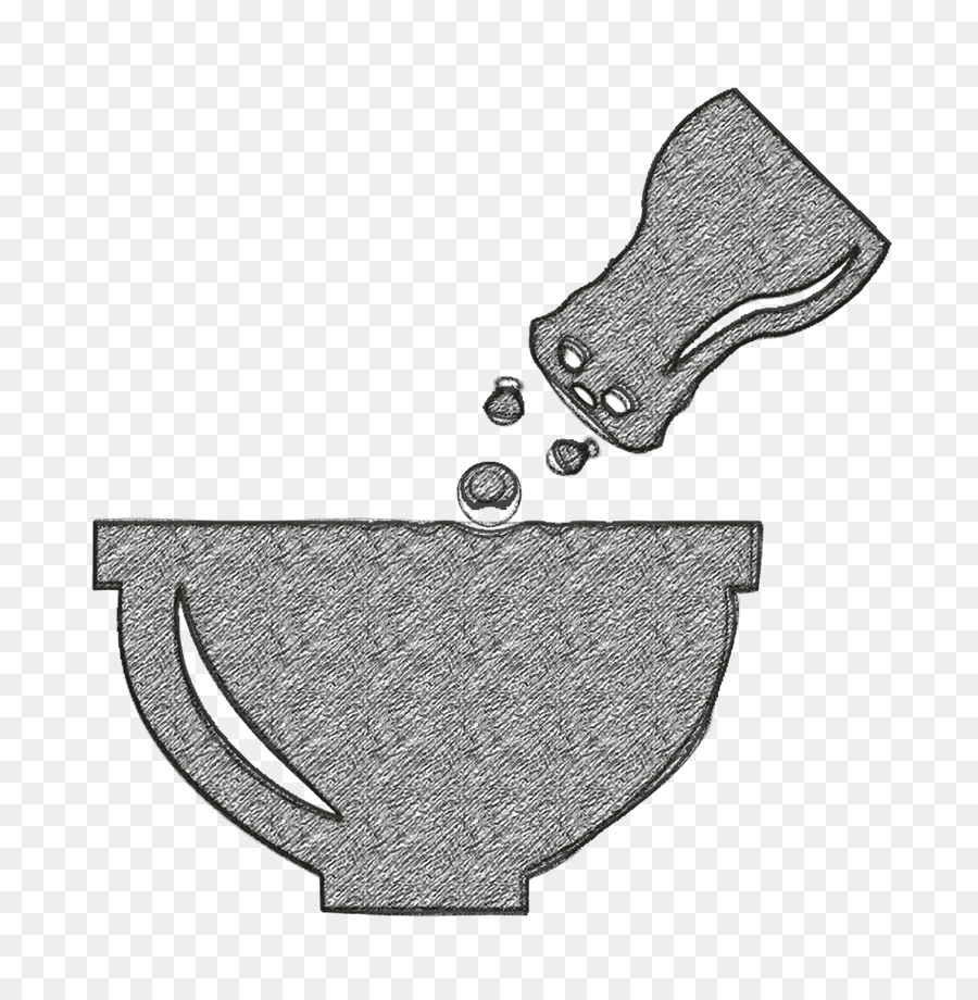 Biểu tượng nhà bếp Biểu tượng muối biểu tượng thực phẩm - 
