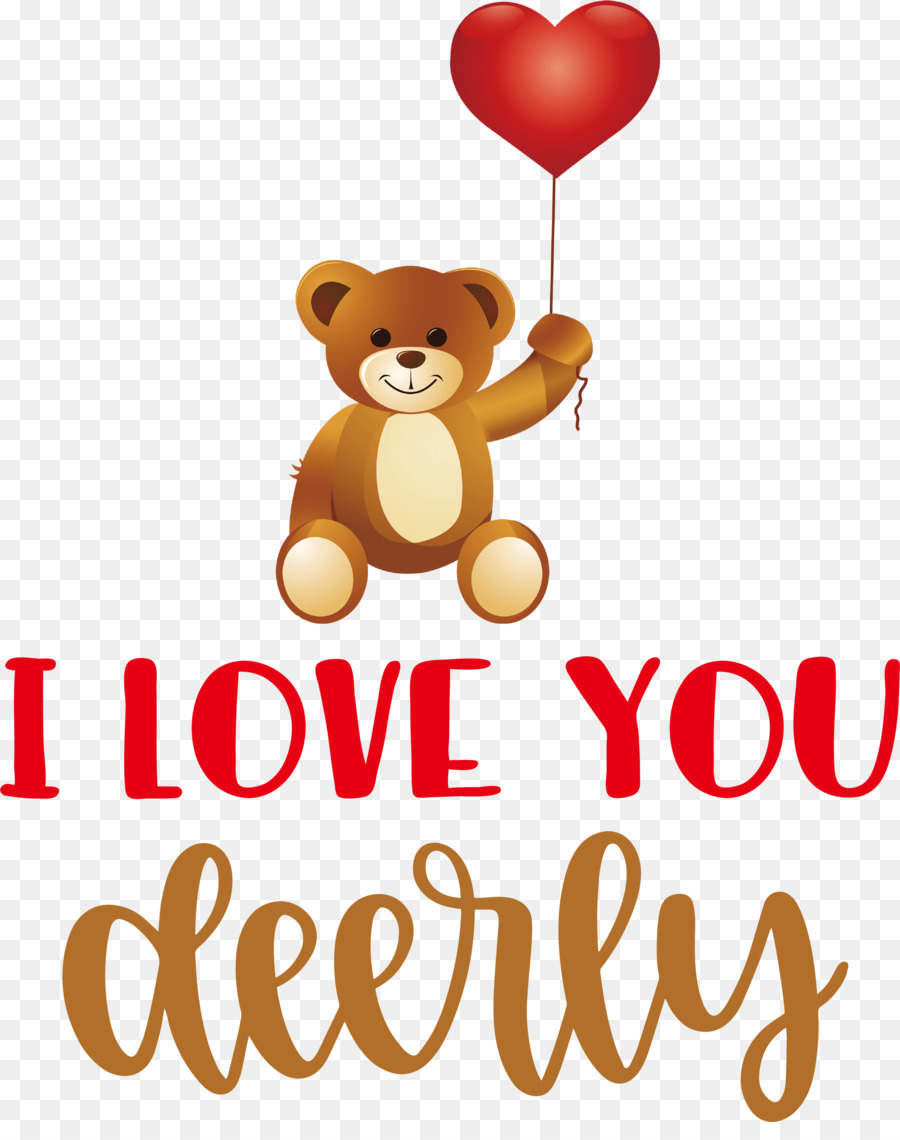 I Love You Deerly Valentines day trích dẫn thông điệp ngày Valentine - 