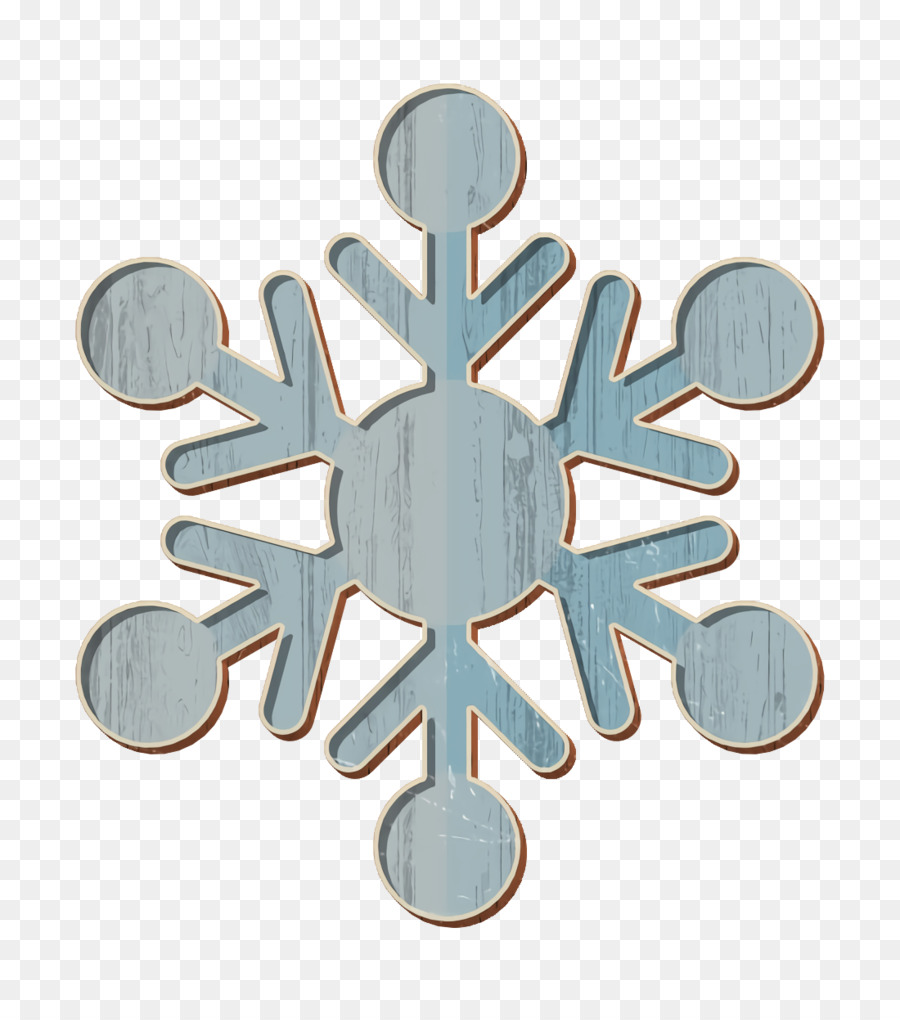 Icona del fiocco di neve Icona della neve Icona di Natale - 