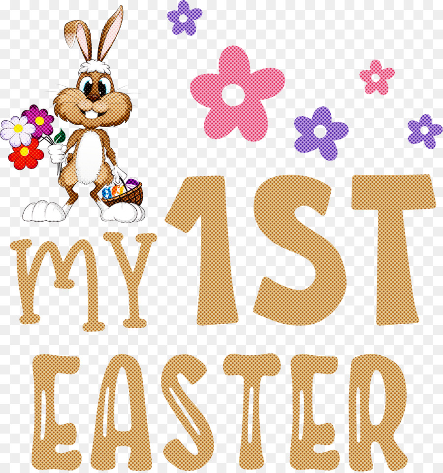 Il mio primo giorno di Pasqua coniglietto di Pasqua di Pasqua - 