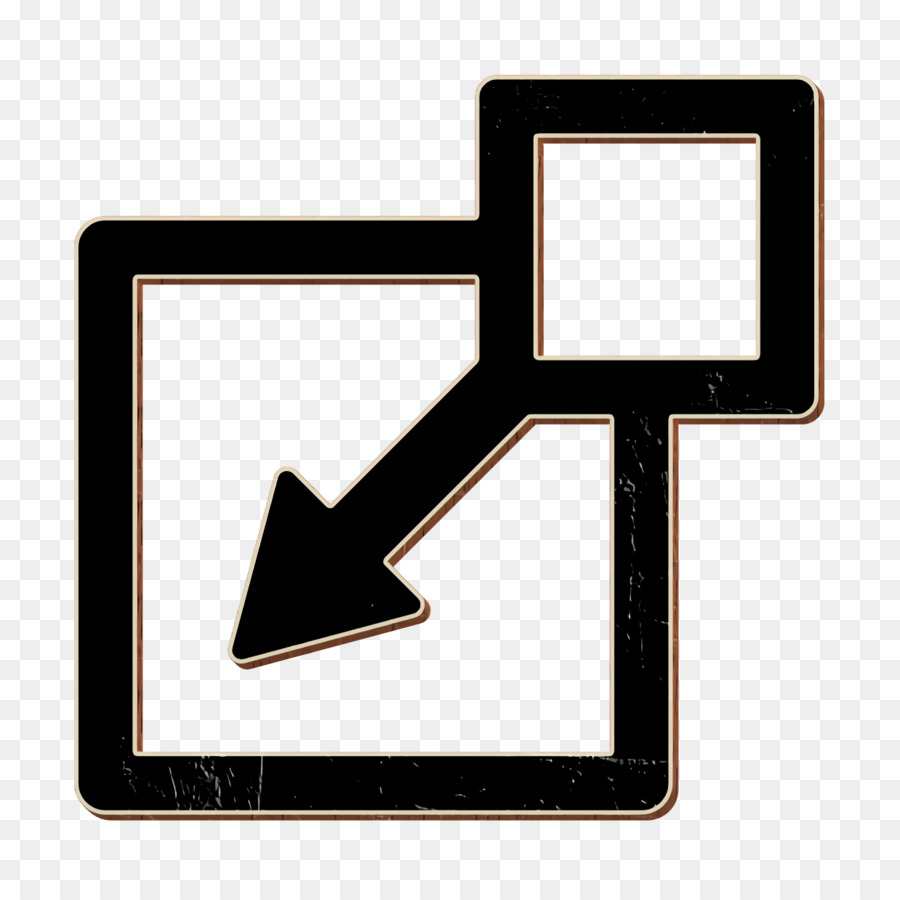 Schnittstellensymbol Ein leeres quadratisches Symbol einfügen Symbol einfügen - 