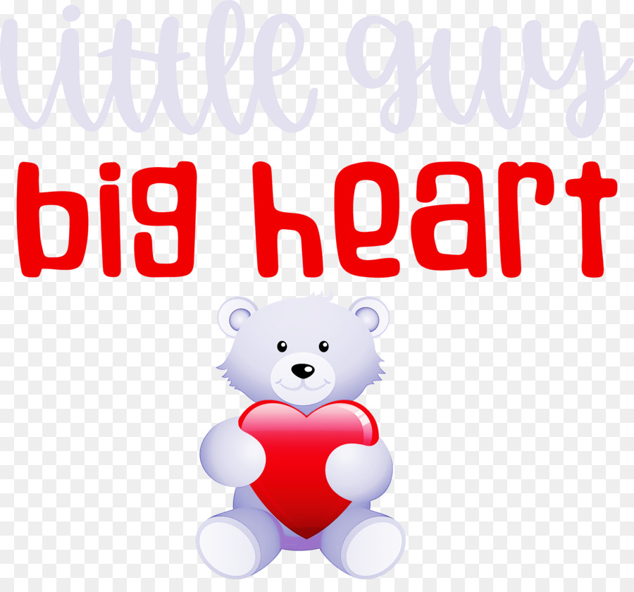 Little Guy Big Heart Valentines Day San Valentino citazione - 