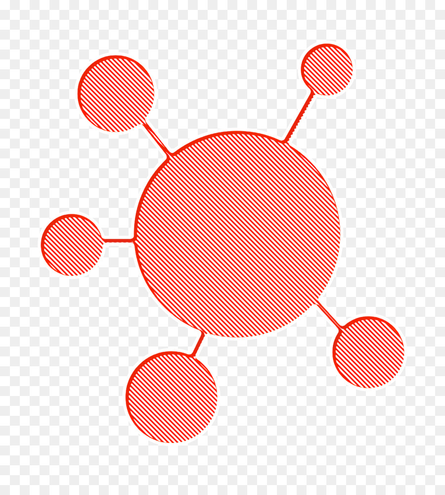 icon Molecule unions icon Icona dell'atomo - 