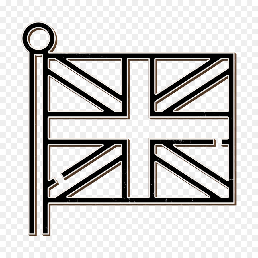 Icona del Regno Unito Icona del Regno Unito Icona simbolo inglese - 
