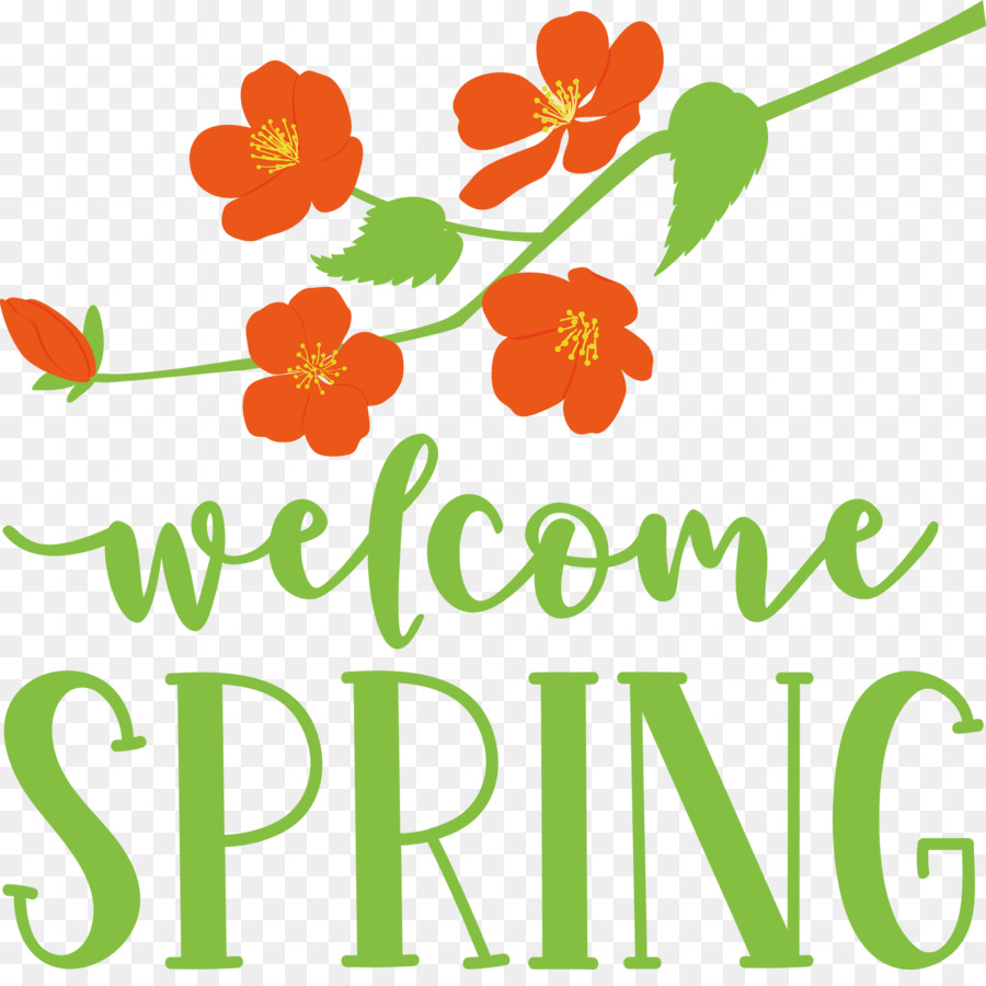 Willkommen Frühling Frühling - 